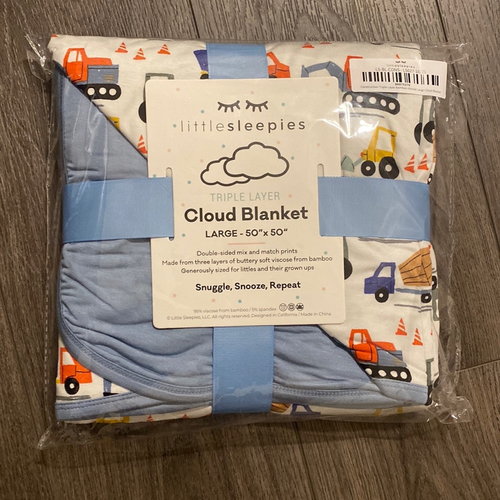 Little Sleepies cloud blanket